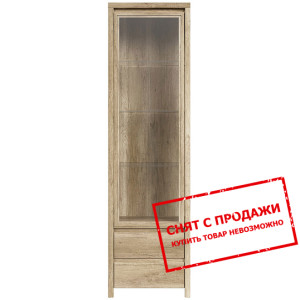 Витрина Каспиан Дуб монумент REG1W2S BRW...